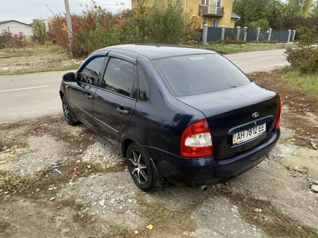 Синий ВАЗ Калина, объемом двигателя 1.4 л и пробегом 116 тыс. км за 1800 $, фото 13 на Automoto.ua