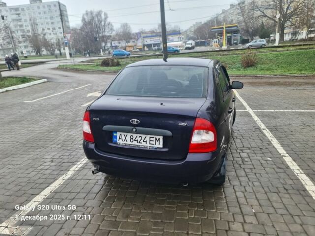 Синий ВАЗ Калина, объемом двигателя 1.4 л и пробегом 89 тыс. км за 1800 $, фото 2 на Automoto.ua