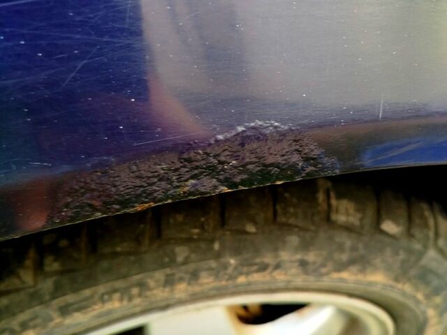 Синий ВАЗ Kalina, объемом двигателя 1.4 л и пробегом 160 тыс. км за 2200 $, фото 12 на Automoto.ua