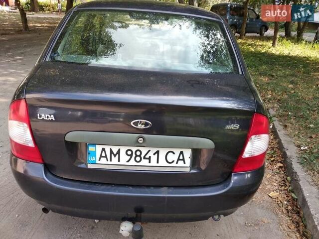 Синий ВАЗ Калина, объемом двигателя 1.39 л и пробегом 200 тыс. км за 1700 $, фото 3 на Automoto.ua
