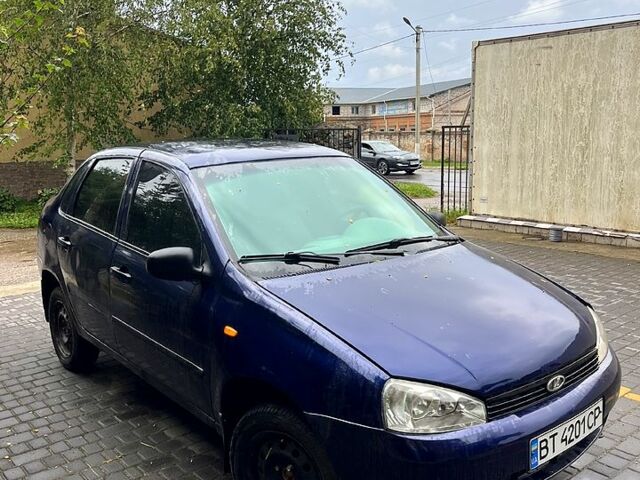 Синій ВАЗ Kalina, об'ємом двигуна 1.4 л та пробігом 200 тис. км за 1350 $, фото 1 на Automoto.ua