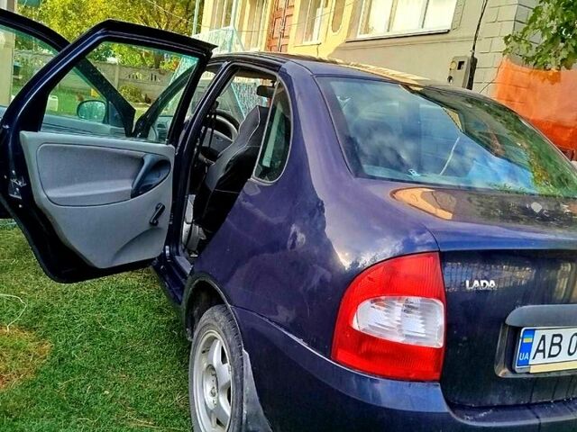 Синий ВАЗ Kalina, объемом двигателя 1.4 л и пробегом 160 тыс. км за 2200 $, фото 3 на Automoto.ua