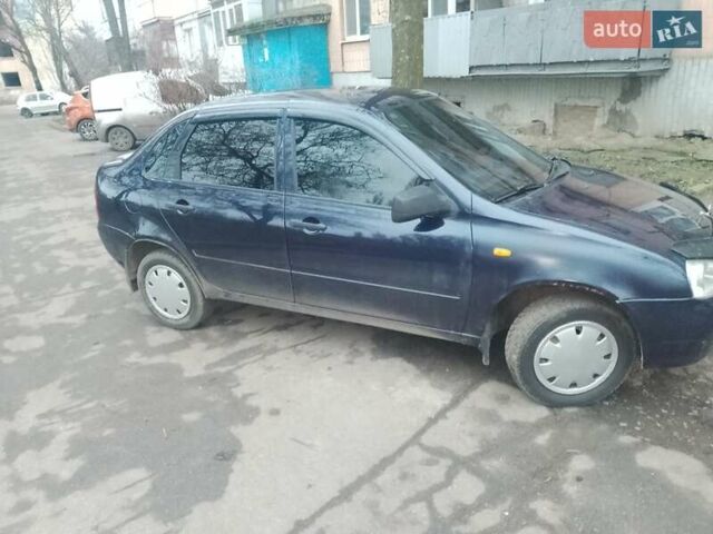 Синий ВАЗ Калина, объемом двигателя 1.4 л и пробегом 180 тыс. км за 2400 $, фото 1 на Automoto.ua