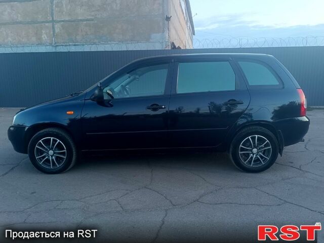 Синий ВАЗ Kalina, объемом двигателя 1.4 л и пробегом 83 тыс. км за 3200 $, фото 5 на Automoto.ua