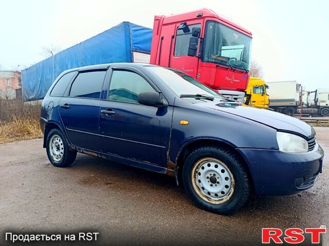 Синий ВАЗ Kalina, объемом двигателя 1.6 л и пробегом 300 тыс. км за 1300 $, фото 6 на Automoto.ua