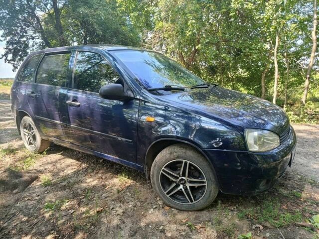 Синий ВАЗ Калина, объемом двигателя 1.6 л и пробегом 184 тыс. км за 1569 $, фото 4 на Automoto.ua