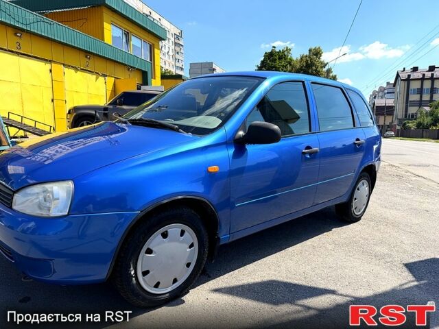 Синий ВАЗ Kalina, объемом двигателя 1.6 л и пробегом 140 тыс. км за 1750 $, фото 1 на Automoto.ua
