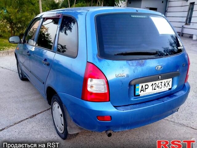 Синий ВАЗ Kalina, объемом двигателя 1.6 л и пробегом 200 тыс. км за 2200 $, фото 1 на Automoto.ua