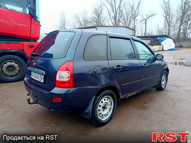 Синий ВАЗ Kalina, объемом двигателя 1.6 л и пробегом 300 тыс. км за 1300 $, фото 5 на Automoto.ua