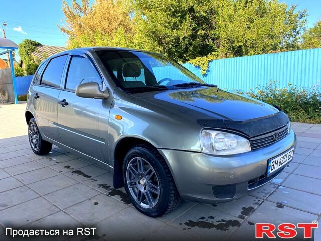 Зеленый ВАЗ Kalina, объемом двигателя 1.6 л и пробегом 183 тыс. км за 2000 $, фото 2 на Automoto.ua