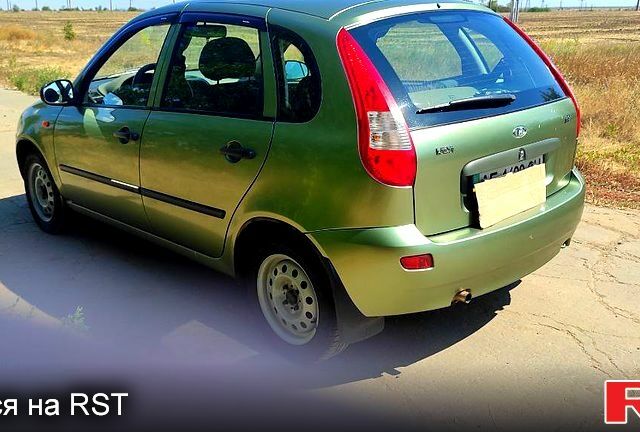 Зеленый ВАЗ Kalina, объемом двигателя 1.4 л и пробегом 84 тыс. км за 2890 $, фото 5 на Automoto.ua