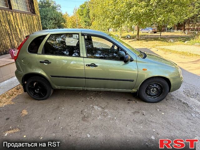 Зеленый ВАЗ Kalina, объемом двигателя 1.4 л и пробегом 174 тыс. км за 1680 $, фото 2 на Automoto.ua