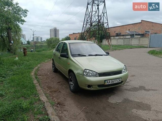 Зеленый ВАЗ Калина, объемом двигателя 1.6 л и пробегом 185 тыс. км за 1400 $, фото 10 на Automoto.ua