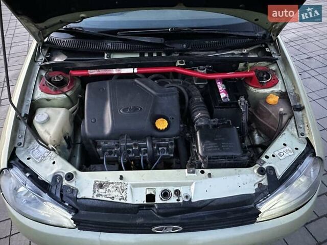 Зеленый ВАЗ Калина, объемом двигателя 1.6 л и пробегом 175 тыс. км за 1550 $, фото 15 на Automoto.ua