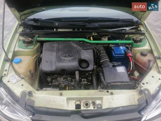 Зеленый ВАЗ Калина, объемом двигателя 1.6 л и пробегом 159 тыс. км за 1700 $, фото 10 на Automoto.ua