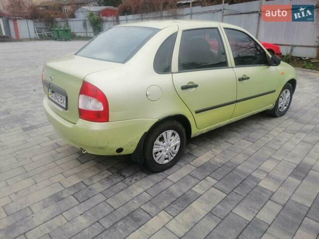 Зеленый ВАЗ Калина, объемом двигателя 1.6 л и пробегом 159 тыс. км за 1700 $, фото 5 на Automoto.ua