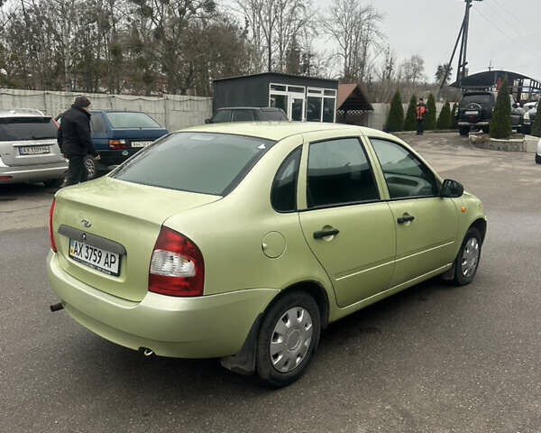 Зеленый ВАЗ Калина, объемом двигателя 1.6 л и пробегом 115 тыс. км за 1500 $, фото 6 на Automoto.ua