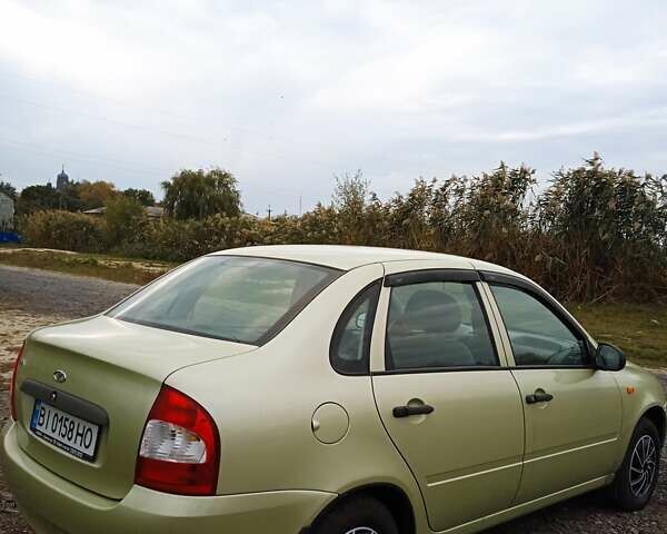Зеленый ВАЗ Калина, объемом двигателя 1.6 л и пробегом 71 тыс. км за 2800 $, фото 5 на Automoto.ua