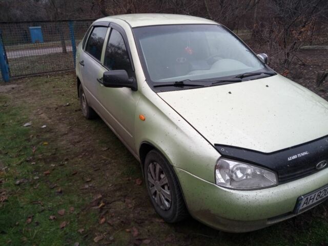 Зеленый ВАЗ Калина, объемом двигателя 1.6 л и пробегом 170 тыс. км за 1600 $, фото 9 на Automoto.ua