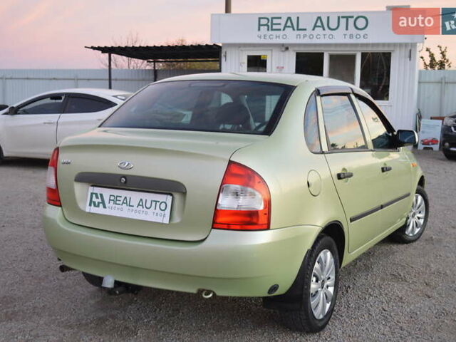 Зеленый ВАЗ Калина, объемом двигателя 1.6 л и пробегом 271 тыс. км за 2800 $, фото 1 на Automoto.ua