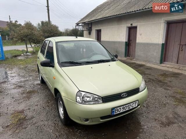 Зеленый ВАЗ Калина, объемом двигателя 1.6 л и пробегом 153 тыс. км за 1600 $, фото 3 на Automoto.ua