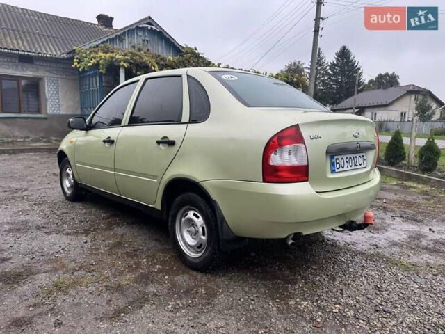 Зеленый ВАЗ Калина, объемом двигателя 1.6 л и пробегом 153 тыс. км за 1650 $, фото 17 на Automoto.ua