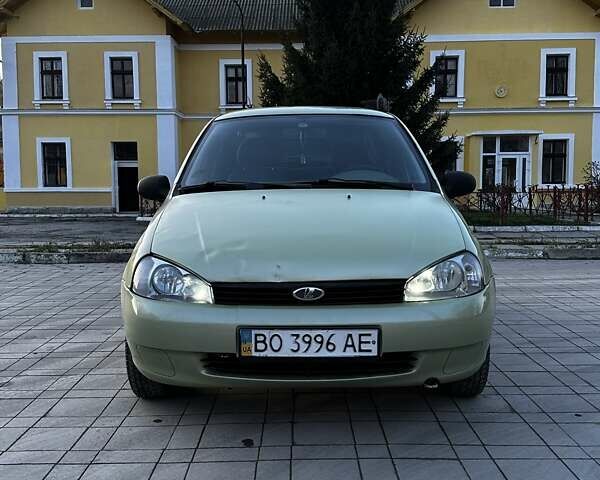 Зеленый ВАЗ Калина, объемом двигателя 1.6 л и пробегом 175 тыс. км за 1550 $, фото 1 на Automoto.ua