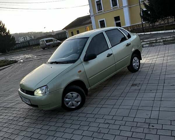 Зеленый ВАЗ Калина, объемом двигателя 1.6 л и пробегом 175 тыс. км за 1550 $, фото 11 на Automoto.ua