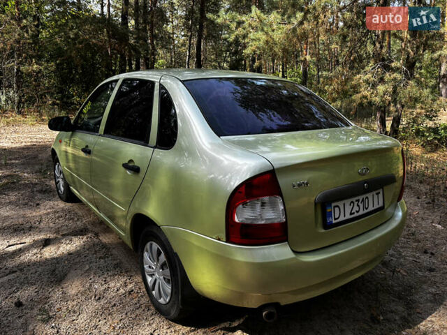 Зеленый ВАЗ Калина, объемом двигателя 1.6 л и пробегом 190 тыс. км за 2100 $, фото 3 на Automoto.ua
