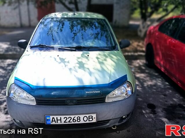 Зеленый ВАЗ Калина, объемом двигателя 1.6 л и пробегом 202 тыс. км за 2300 $, фото 6 на Automoto.ua