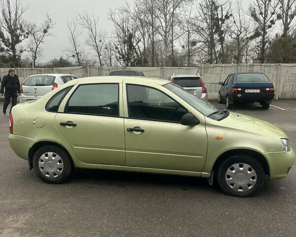 Зеленый ВАЗ Калина, объемом двигателя 1.6 л и пробегом 115 тыс. км за 1500 $, фото 5 на Automoto.ua