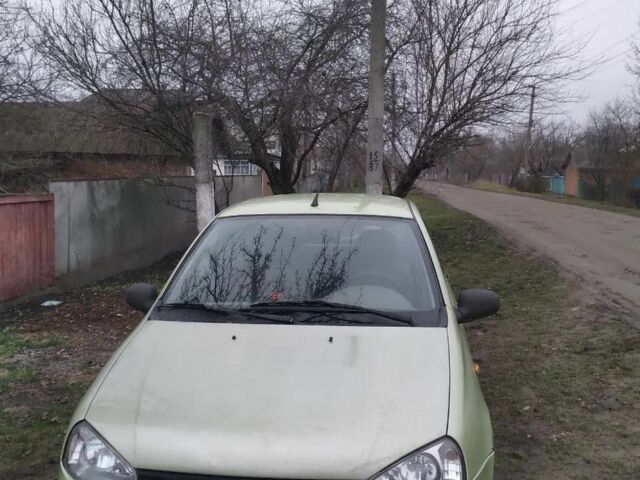 Зеленый ВАЗ Калина, объемом двигателя 1.6 л и пробегом 250 тыс. км за 1250 $, фото 1 на Automoto.ua