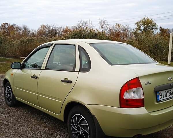 Зеленый ВАЗ Калина, объемом двигателя 1.6 л и пробегом 71 тыс. км за 2800 $, фото 6 на Automoto.ua