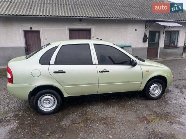 Зеленый ВАЗ Калина, объемом двигателя 1.6 л и пробегом 153 тыс. км за 1650 $, фото 1 на Automoto.ua