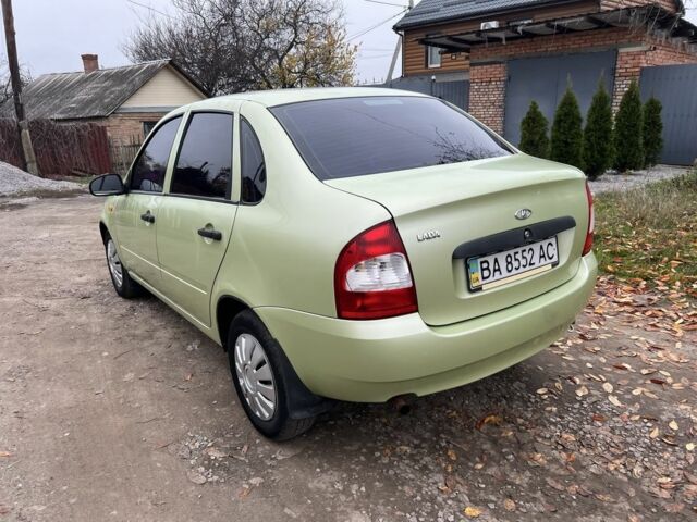 Зеленый ВАЗ Калина, объемом двигателя 1.6 л и пробегом 182 тыс. км за 1650 $, фото 1 на Automoto.ua