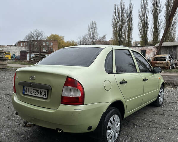 Зеленый ВАЗ Калина, объемом двигателя 1.6 л и пробегом 239 тыс. км за 1350 $, фото 12 на Automoto.ua