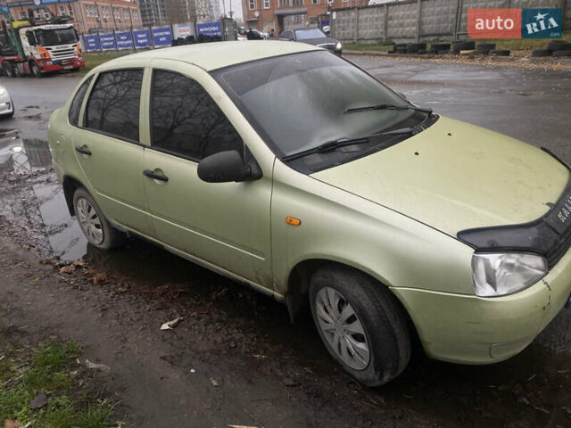 Зеленый ВАЗ Калина, объемом двигателя 1.6 л и пробегом 186 тыс. км за 850 $, фото 2 на Automoto.ua