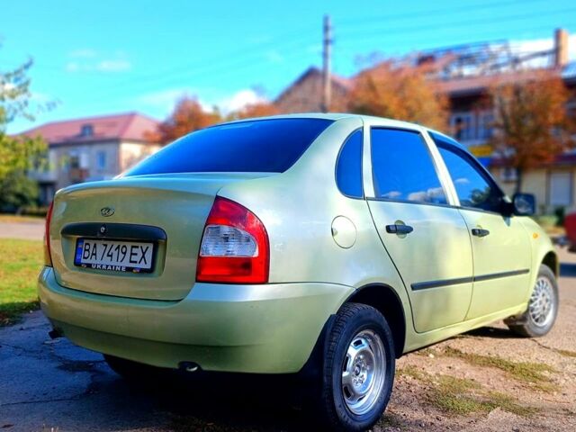 Зеленый ВАЗ Kalina, объемом двигателя 1.6 л и пробегом 160 тыс. км за 1550 $, фото 3 на Automoto.ua