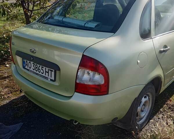 Зеленый ВАЗ Калина, объемом двигателя 1.6 л и пробегом 146 тыс. км за 2100 $, фото 1 на Automoto.ua