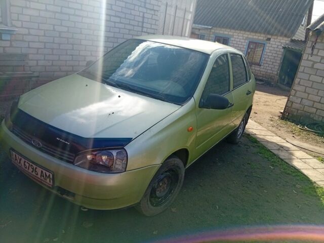 Зелений ВАЗ Калина, об'ємом двигуна 2 л та пробігом 221 тис. км за 1200 $, фото 1 на Automoto.ua