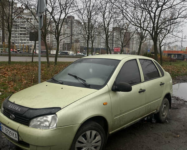 Зеленый ВАЗ Калина, объемом двигателя 1.6 л и пробегом 186 тыс. км за 850 $, фото 5 на Automoto.ua