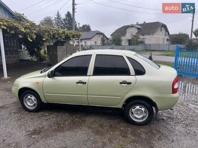 Зеленый ВАЗ Калина, объемом двигателя 1.6 л и пробегом 153 тыс. км за 1650 $, фото 7 на Automoto.ua