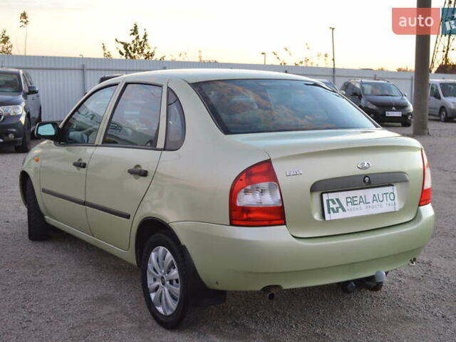 Зеленый ВАЗ Калина, объемом двигателя 1.6 л и пробегом 271 тыс. км за 2800 $, фото 3 на Automoto.ua