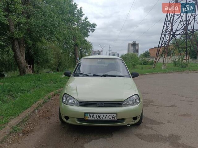 Зеленый ВАЗ Калина, объемом двигателя 1.6 л и пробегом 185 тыс. км за 1400 $, фото 12 на Automoto.ua