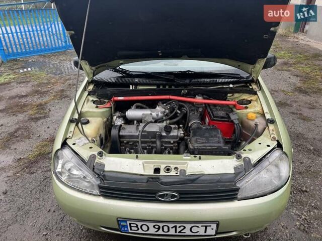 Зеленый ВАЗ Калина, объемом двигателя 1.6 л и пробегом 153 тыс. км за 1650 $, фото 16 на Automoto.ua