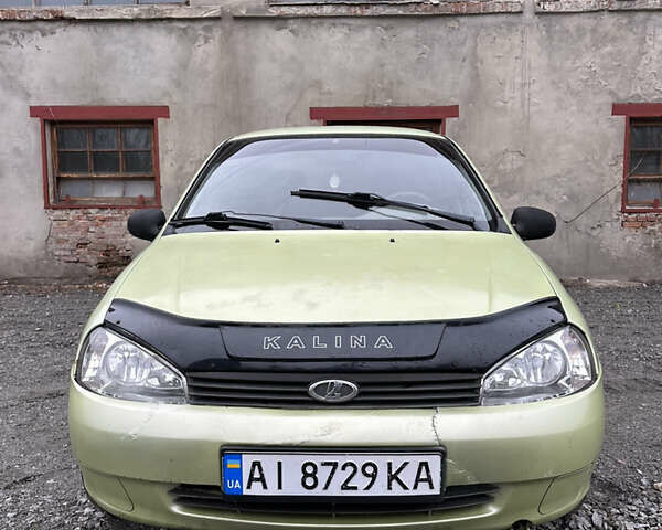 Зеленый ВАЗ Калина, объемом двигателя 1.6 л и пробегом 239 тыс. км за 1350 $, фото 4 на Automoto.ua