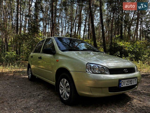 Зеленый ВАЗ Калина, объемом двигателя 1.6 л и пробегом 190 тыс. км за 2100 $, фото 1 на Automoto.ua
