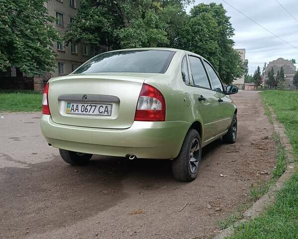 Зеленый ВАЗ Калина, объемом двигателя 1.6 л и пробегом 185 тыс. км за 1400 $, фото 15 на Automoto.ua