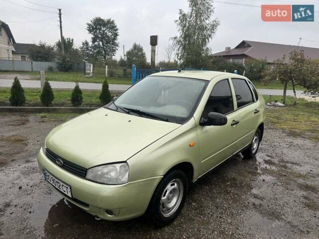 Зеленый ВАЗ Калина, объемом двигателя 1.6 л и пробегом 153 тыс. км за 1600 $, фото 2 на Automoto.ua