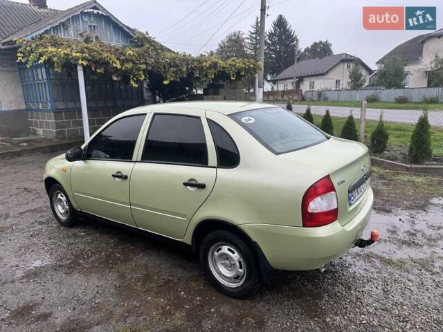 Зеленый ВАЗ Калина, объемом двигателя 1.6 л и пробегом 153 тыс. км за 1650 $, фото 5 на Automoto.ua